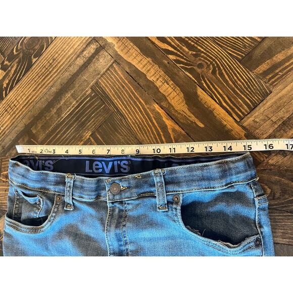 Levi’s 502 Jean Men 30x32 Regular Adjustable Waist Academia Casual Comfy Stretch - Picture 5 of 11